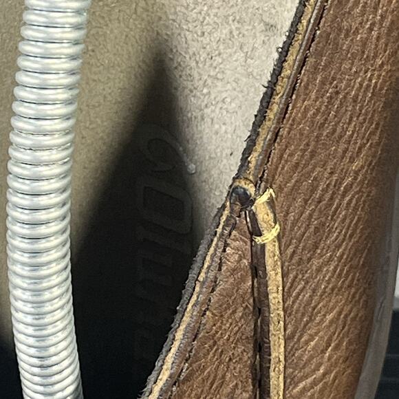 OluKai Men’s Malana Country Brown Leather Slip On Loafers Size 12 - Picture 7 of 9